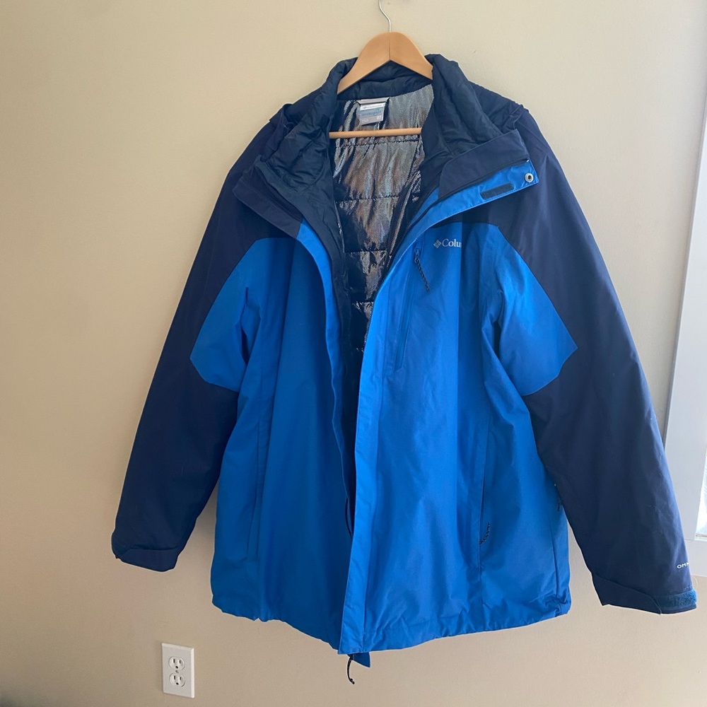 Mens Columbia 2XLT snowboard jacket